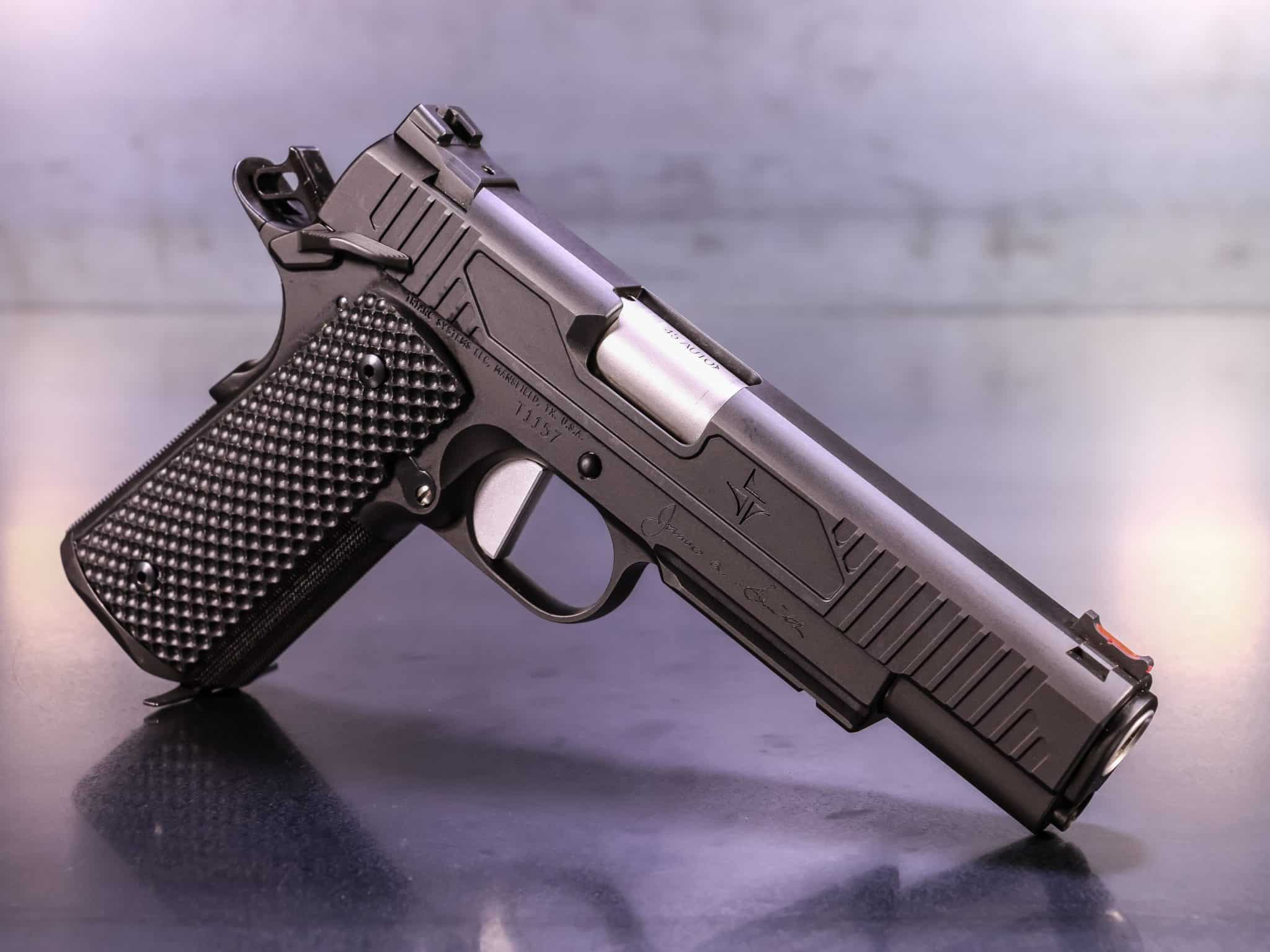 TRIARC 1911 .45 Government Frame Spartan Tactical - Black Nitride ...