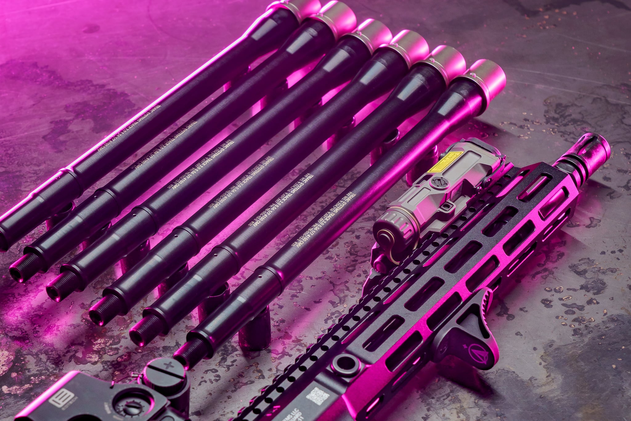 12.5" 5.56mm TRACK 2.0 Barrel Mid Length Gas for AR15 Platform