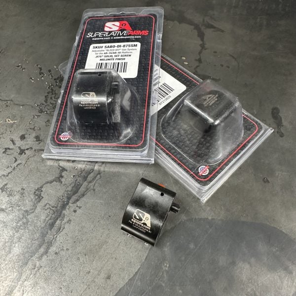 Like New Superlative Arms Adjustable Gas Block