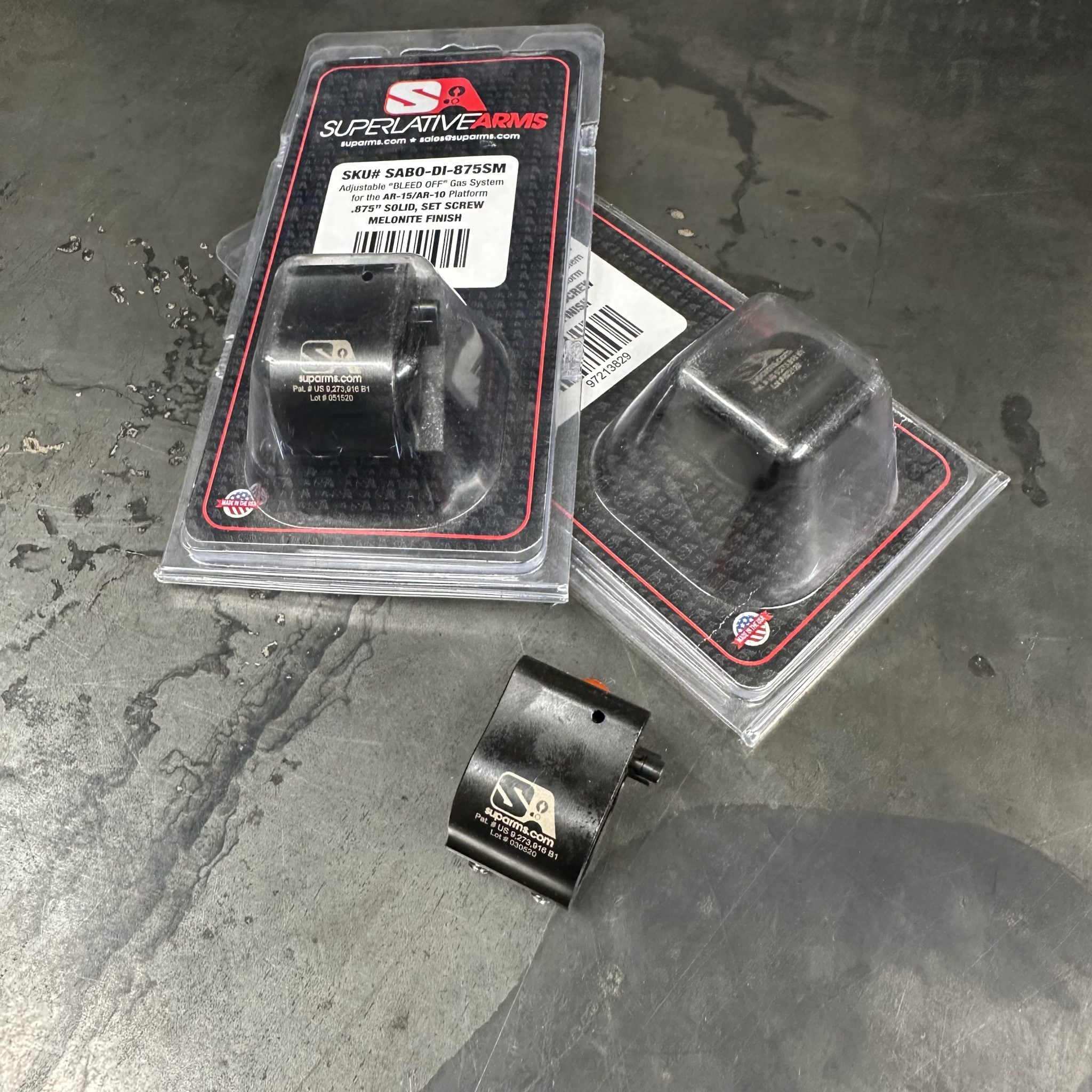 Like New Superlative Arms Adjustable Gas Block