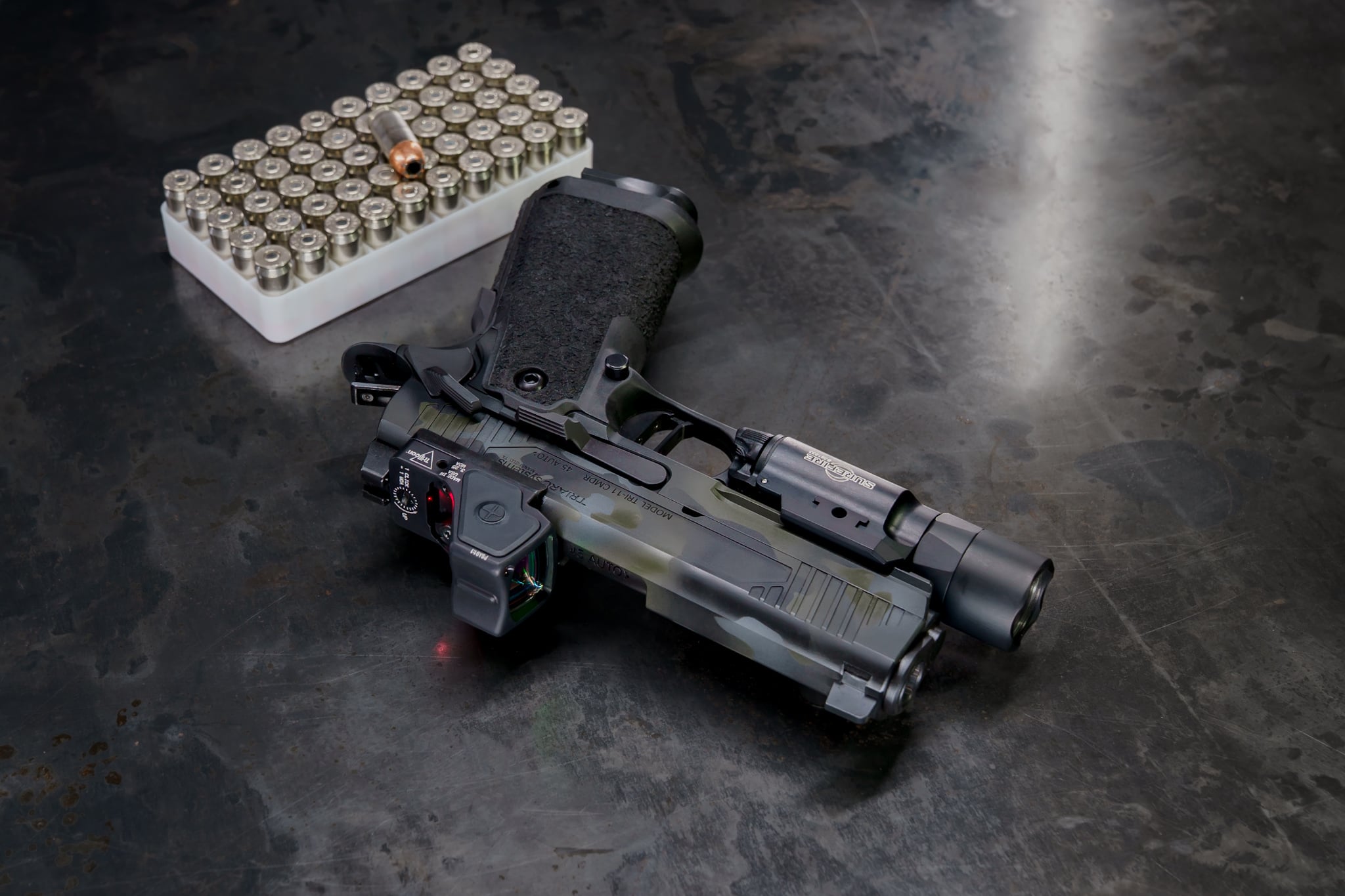 TRIARC Systems TRI-11 .45 Double Stack Commander MC Black Camo - Image 2