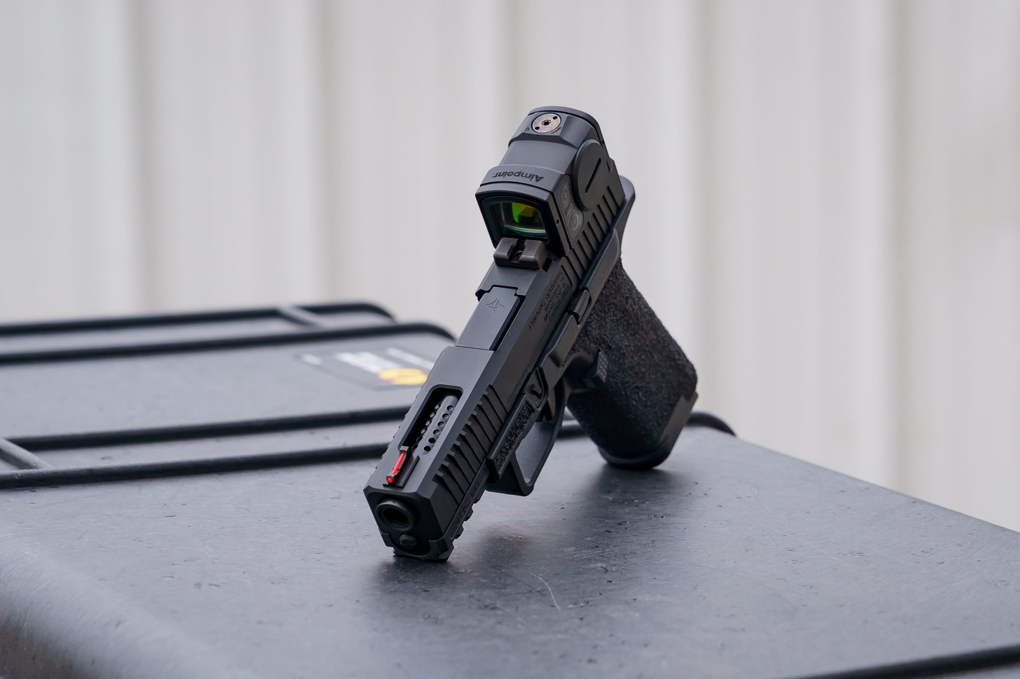TRIARC Systems Custom OZ9 Platform Pistol with Ported Barrel and Dual Grip Modules